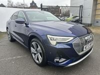 Used Audi e-tron S-Line 300 kW (408 HP) 2023 Blue SUV