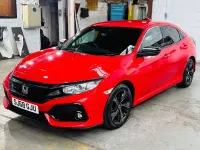 Used Honda Civic SR 2018 Red Hatchback