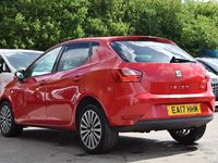 Begagnad Seat Ibiza SE Technology 90 HK (66 kW) 2017 Röd Halvkombi