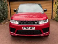 Used Land Rover Range Rover Sport 400 HP (294 kW) 2019 Red SUV