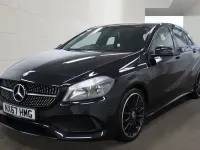 Used Mercedes A160 Executive 102 HP (75 kW) 2017 Black Hatchback