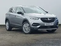 Used Vauxhall Grandland X Business Edition 130 HP (95 kW) 2020 Grey SUV