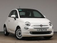 Used Fiat 500 Lounge 70 HP (51 kW) 2020 White Hatchback