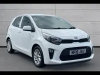 Used Kia Picanto 83 HP (61 kW) 2018 White Hatchback