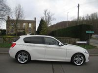 Used BMW 120 M Sport 2015 White Hatchback