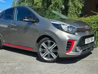 Used Kia Picanto GT-Line S 83 HP (61 kW) 2017 Silver Hatchback