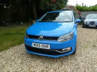Used VW Polo SE 2015 Blue Hatchback