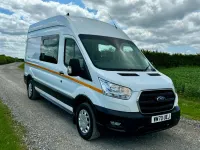 Used Ford Transit Trend 130 HP (95 kW) 2021 White Van