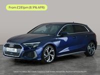 Used Audi A3 S-Line 2022 Blue Sedan