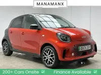 Used Smart ForFour Electric Drive Exclusive 60 kW (82 HP) 2022 Cadmium red Hatchback