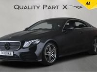 Used Mercedes E220 AMG line 194 HP (142 kW) 2018 Black Coupe