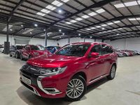 Used Mitsubishi Outlander P-HEV 2019 Red Estate