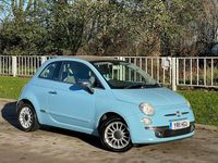 Used Fiat 500C Lounge 2011 Blue Cabriolet