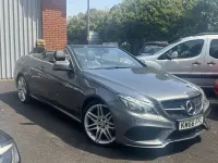 Used Mercedes E220 AMG line 2016 Grey Cabriolet