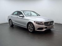 Begagnad Mercedes C220 Premium 2017 Silver Sedan