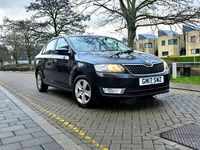 Used Skoda Rapid 125 HP (91 kW) 2017 Black Hatchback
