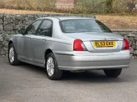 Used Rover 75 120 HP (88 kW) 2003 Zircon silver metallic Sedan