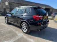 Begagnad BMW X3 Advantage 2012 Svart SUV
