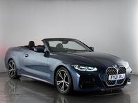 Used BMW 420 M Sport 190 HP (139 kW) 2021 Blue Cabriolet