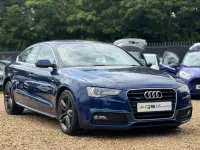 Used Audi A5 S-Line 2016 Blue Coupe