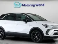 Used Vauxhall Crossland S 110 HP (80 kW) 2021 White SUV