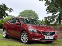 Used Volvo V40 SE Lux 115 HP (84 kW) 2014 Red Hatchback