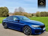Used BMW 520 M Sport 2020 Blue Sedan