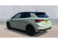 New Skoda Fabia Design Edition 95 HP (69 kW) 2026 Timiano green black magic pearl effect Hatchback