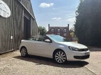 Used VW Golf Cabriolet SE 105 HP (77 kW) 2013 White Cabriolet