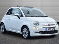 Used Fiat 500 Lounge 69 HP (50 kW) 2018 White Hatchback