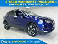 Used Nissan Qashqai N-Connecta 110 HP (80 kW) 2017 Blue SUV