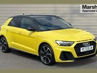 Used Audi A1 Black Edition 95 HP (69 kW) 2022 Yellow SUV