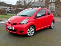 Used Toyota Aygo 68 HP (50 kW) 2012 Red Hatchback