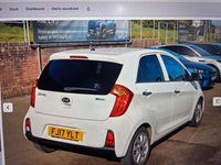 Used Kia Picanto 65 HP (47 kW) 2017 White Hatchback