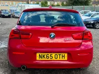 Used BMW 116 Impressive 2015 Red Hatchback