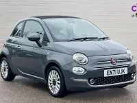 Used Fiat 500 Dolcevita 70 HP (51 kW) 2021 Grey Cabriolet
