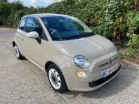 Used Fiat 500 69 HP (50 kW) 2014 Beige Hatchback