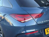 Used Mercedes CLA220 AMG line 187 HP (137 kW) 2023 Blue Sedan