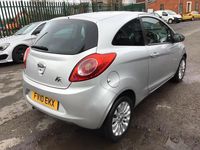 Used Ford Ka Zetec 69 HP (50 kW) 2010 Silver Hatchback