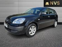 Used Kia Rio 95 HP (69 kW) 2009 Black Hatchback