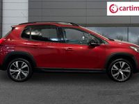 Used Peugeot 2008 GT-line 110 HP (80 kW) 2017 Red SUV