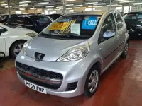 Used Peugeot 107 68 HP (50 kW) 2009 Silver Hatchback