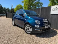 Used Fiat 500 2023 Blue Hatchback