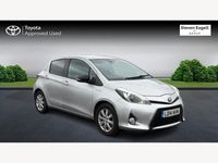 Used Toyota Yaris Hybrid Plus 2014 Silver Hatchback