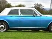 Used Rolls Royce Corniche 240 HP (176 kW) 1980 Blue Cabriolet