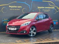Used Peugeot 208 GT-line 110 HP (80 kW) 2017 Red Hatchback