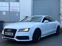 Used Audi A7 S-Line 2012 White Hatchback