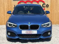 Used BMW 118 M Sport 136 HP (100 kW) 2015 Blue Hatchback