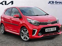 Used Kia Picanto GT-Line 99 HP (72 kW) 2018 Red Hatchback