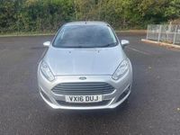Used Ford Fiesta Zetec 2016 Silver Hatchback